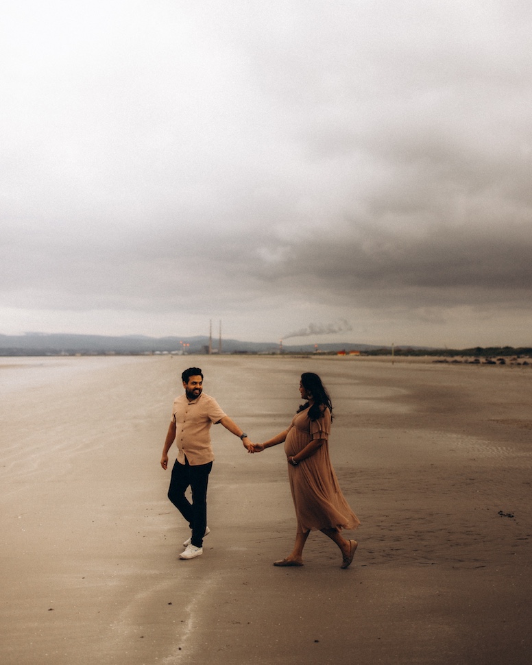 Alok — expecting mother sea view, Bull Island, Dublin Bay