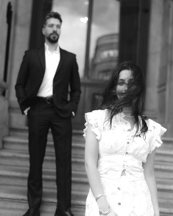 Amar and Hosam — Dublin City Hall session, neoclassical hall