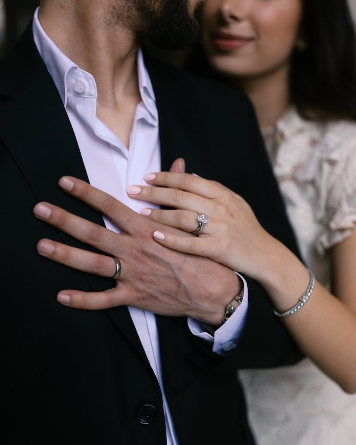 Amar and Hosam — Dublin City Hall love story, rotunda light