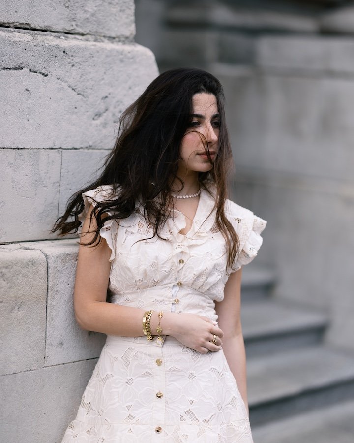 Amar and Hosam — pre-wedding session Dublin City Hall, closing portrait
