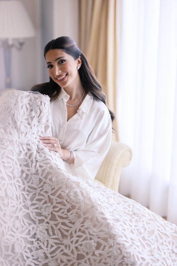 Amar & Hosam — Powerscourt Hotel couple portrait