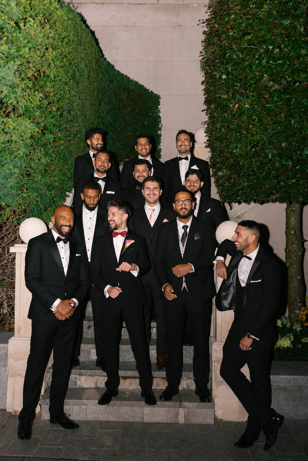 Amar & Hosam — wedding day detail Powerscourt