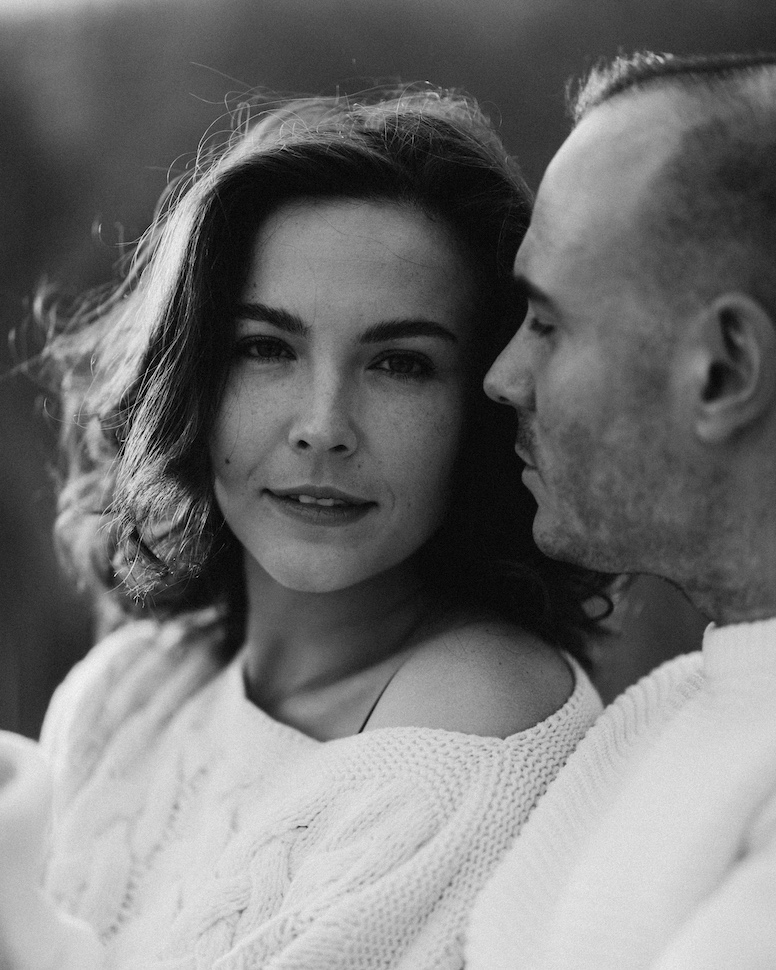 Anastasia & Adam — evening shoreline, Bull Island, Dublin Bay