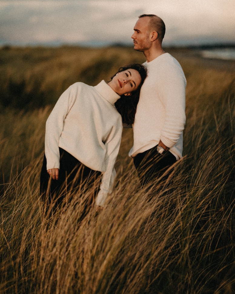 Anastasia & Adam — a love story session at Bull Island, Dublin