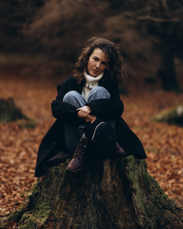 Anastasia — portrait in Crone Woods, Dublin