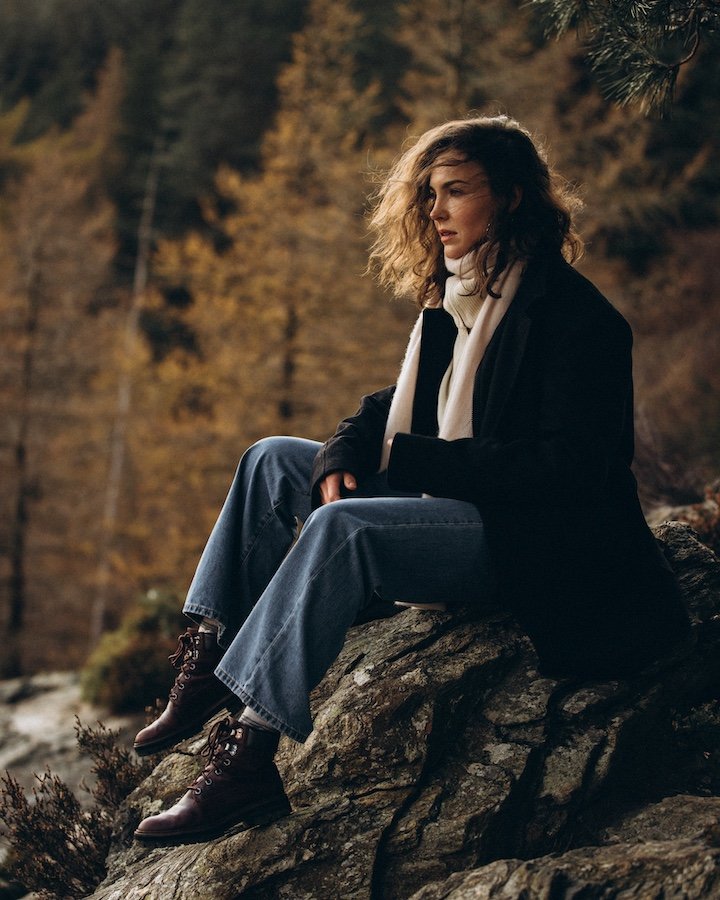 Anastasia — natural light portrait, Crone Woods, Dublin