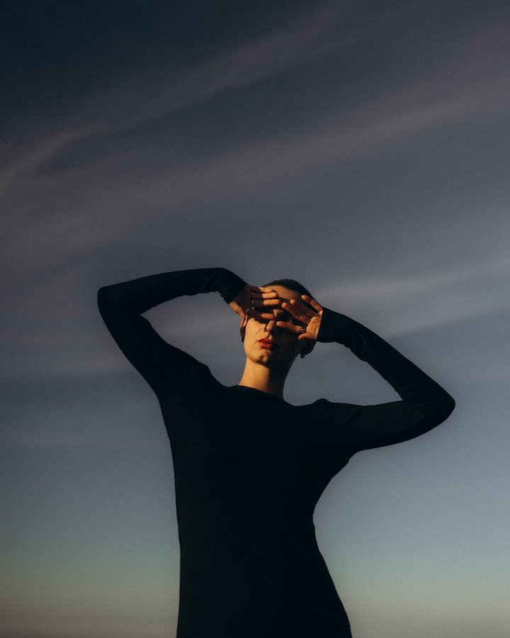 Anna — portrait, Portmarnock Beach