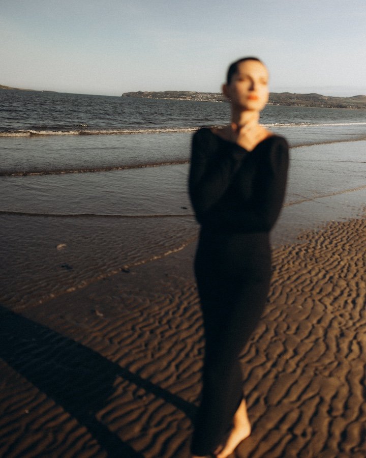 Anna — portrait, Portmarnock strand