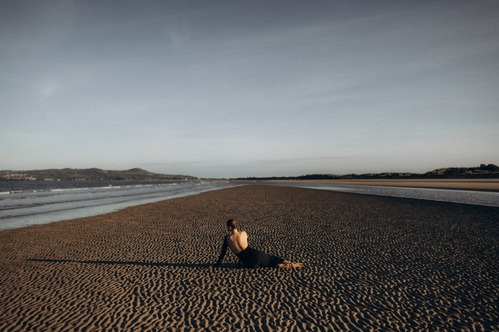 Anna — portrait by the Irish Sea