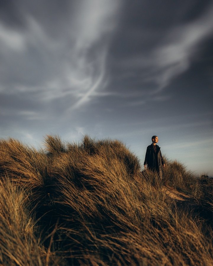 Anna — portrait, Portmarnock Beach