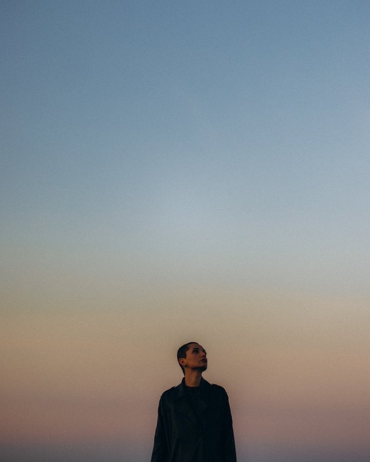 Anna — portrait, Portmarnock Beach