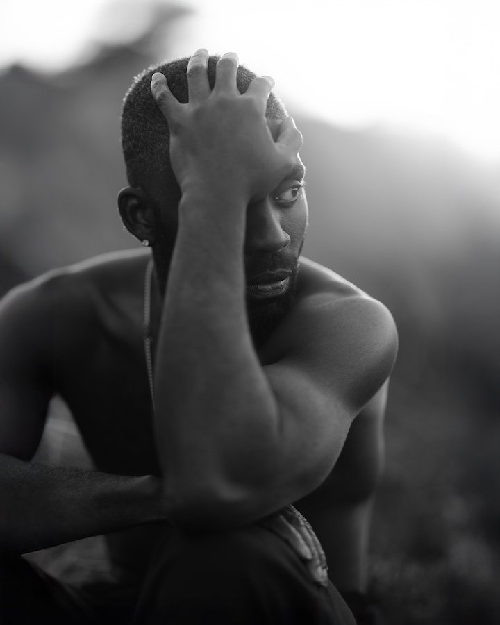 Black Paddy — portrait session at Brittas Bay