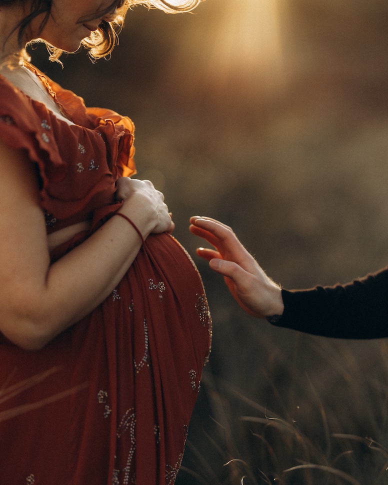 maternity session — beach maternity portrait, Brittas Bay, Co. Wicklow