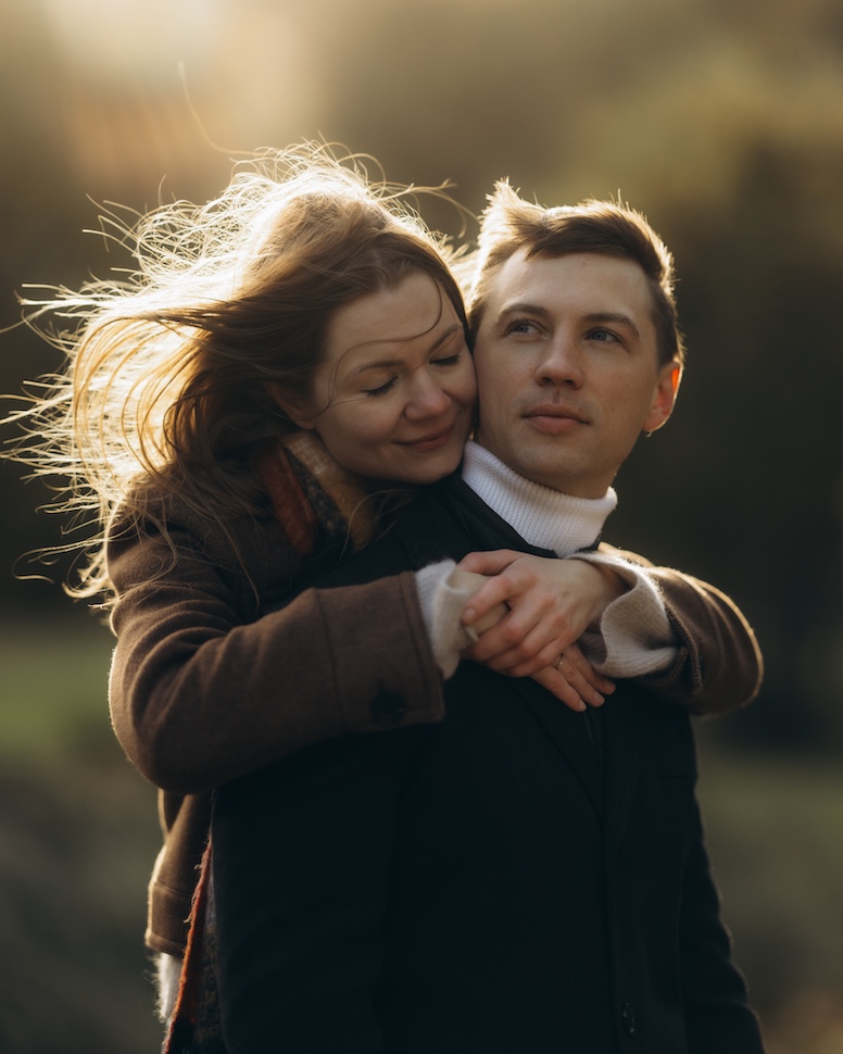 Dima & Kate — forest walk couple, Glendalough, Co. Wicklow