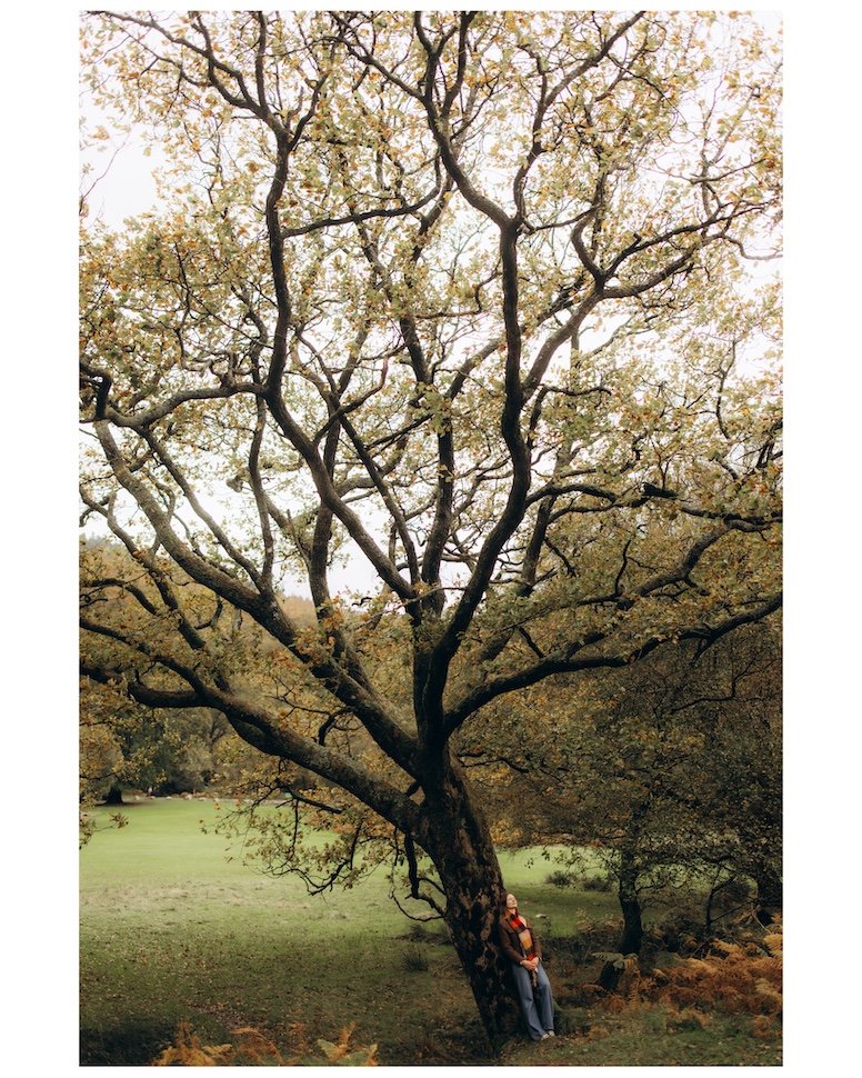 Dima & Kate — ancient forest couple, Glendalough, Co. Wicklow