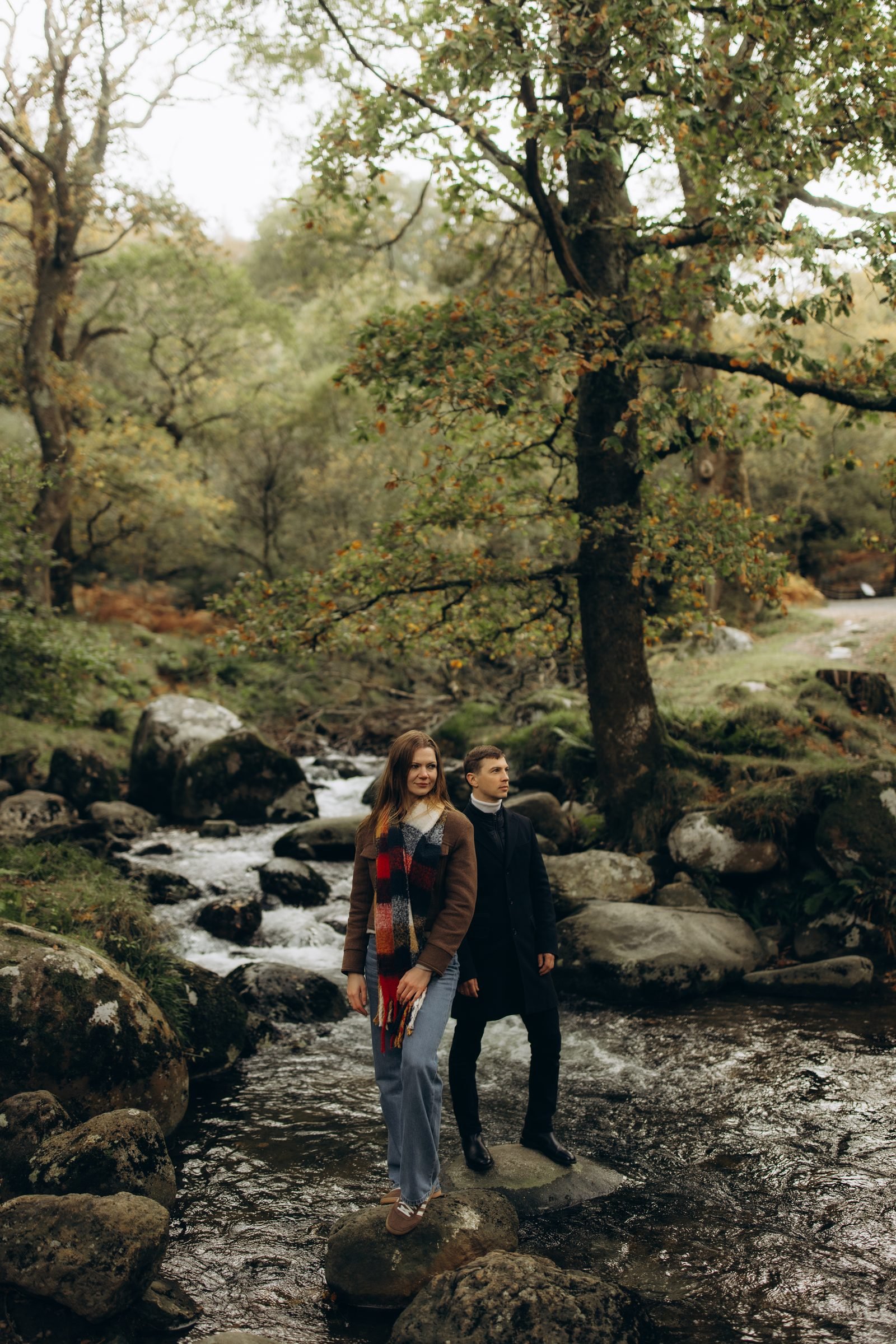Dima and Kate at Glendalough — couples photography Co. Wicklow