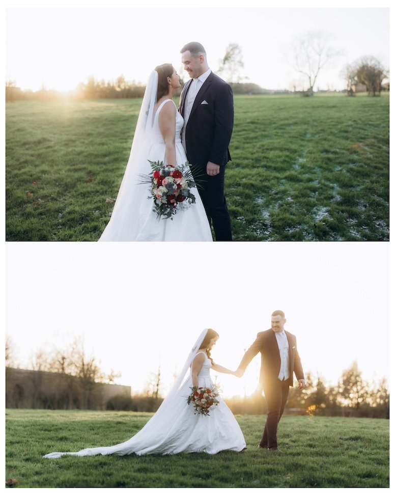 Dylan & Siobhan — wedding couple dancing, Ballymagarvey Village, Co. Meath