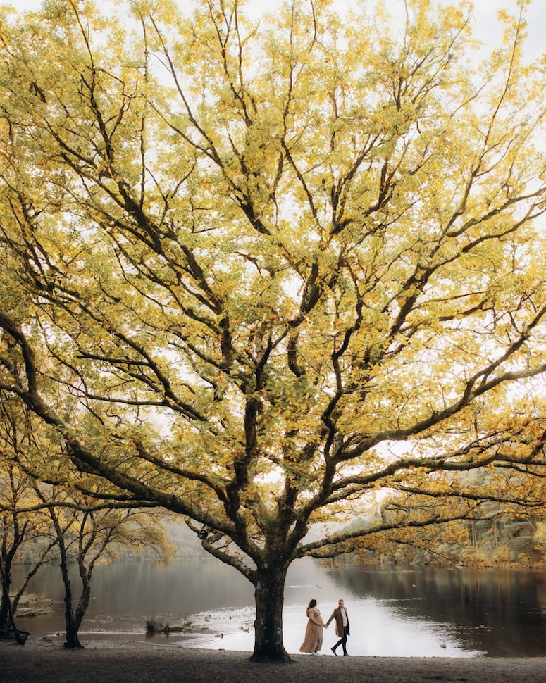 Ebony & Ryan — a maternity session at Glendalough, Co. Wicklow