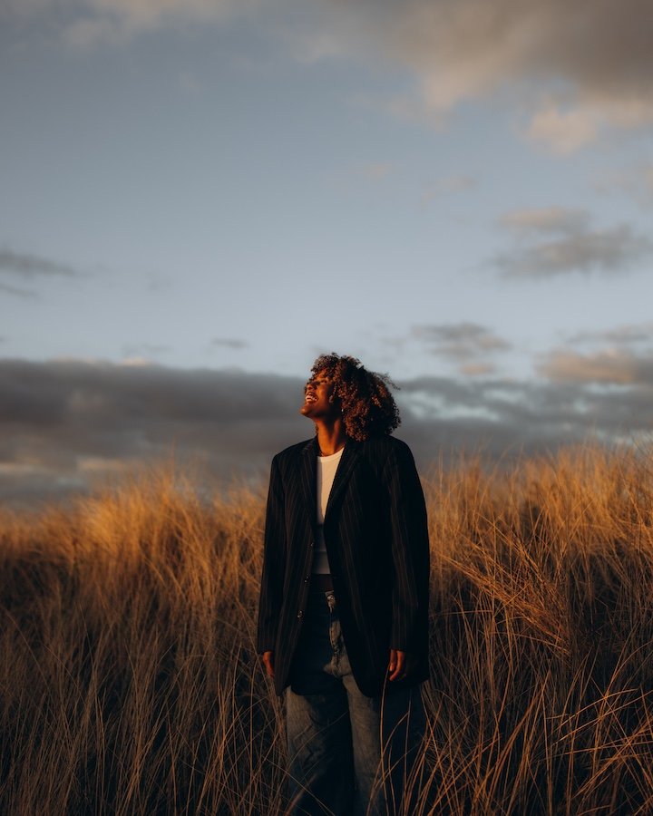 Eileen — natural light portrait, Bull Island