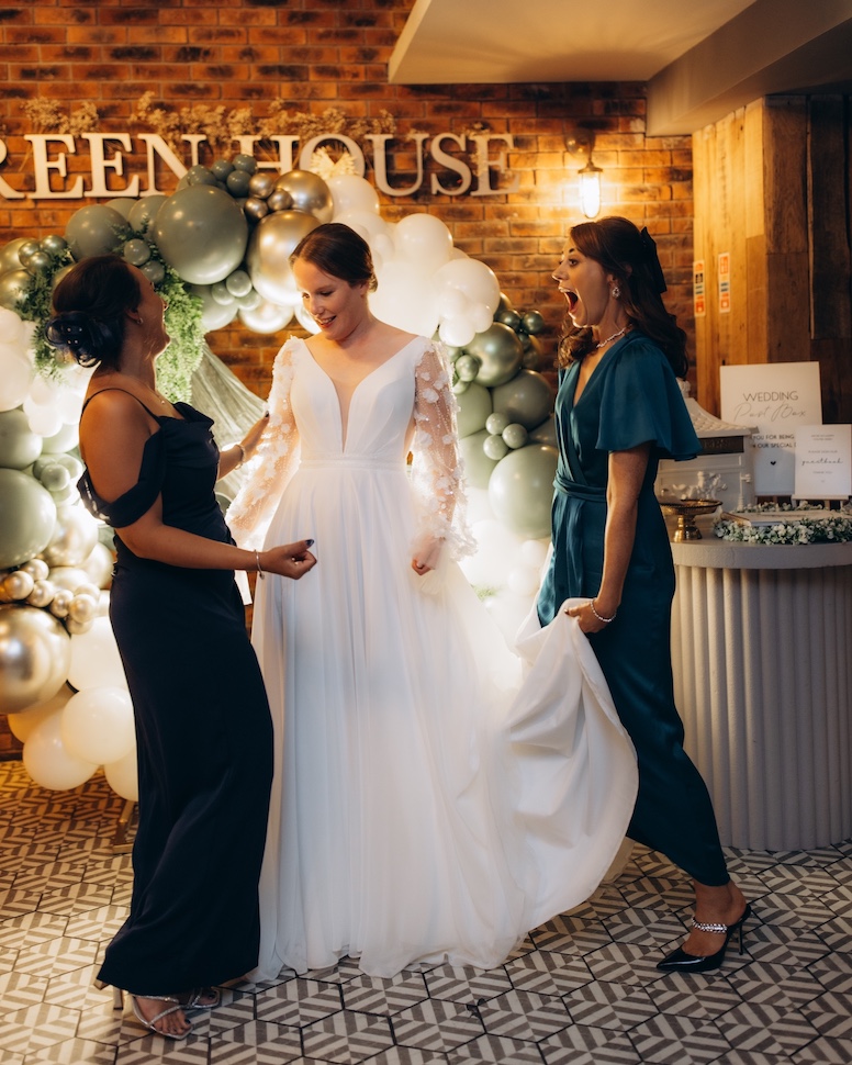 Emeline & Stefan — Dublin city wedding moment, The Harbourmaster, Dublin Docklands