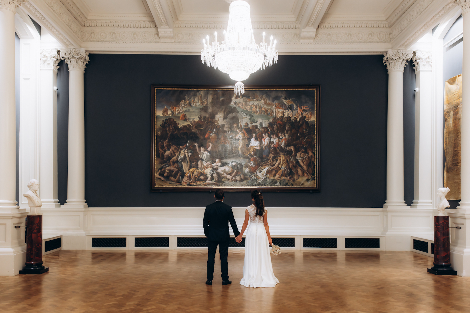 Eve and Connor — wedding at the National Gallery of Ireland, Dublin