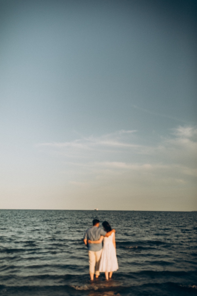 Gabi & Vasi — sand flat couple, Bull Island, Dublin Bay