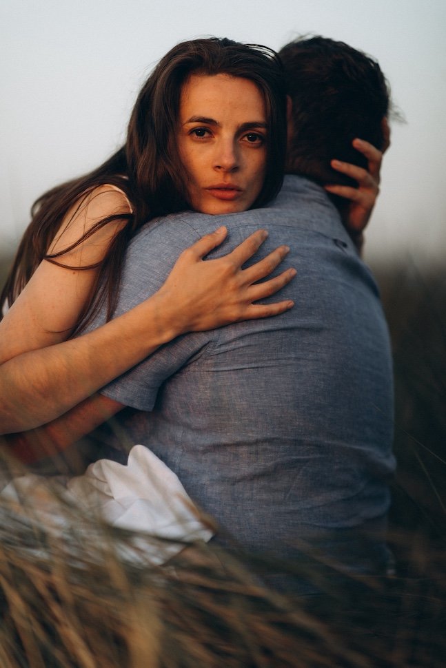 Gabi & Vasi — sea breeze couple, Bull Island, Dublin Bay