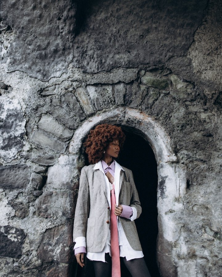 Gertrude — portrait, Howth Castle grounds
