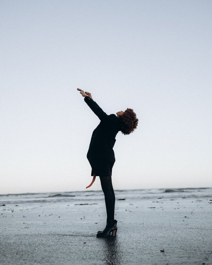 Gertrude — portrait session, Dublin bay