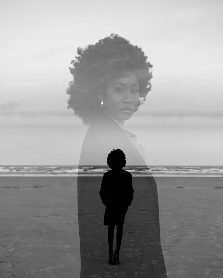 Gertrude — portrait, Dublin coast