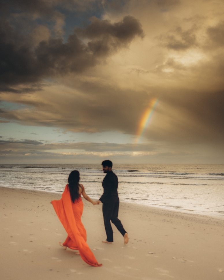 Jay & Bhoomika — Wicklow coast couple, Brittas Bay, Co. Wicklow