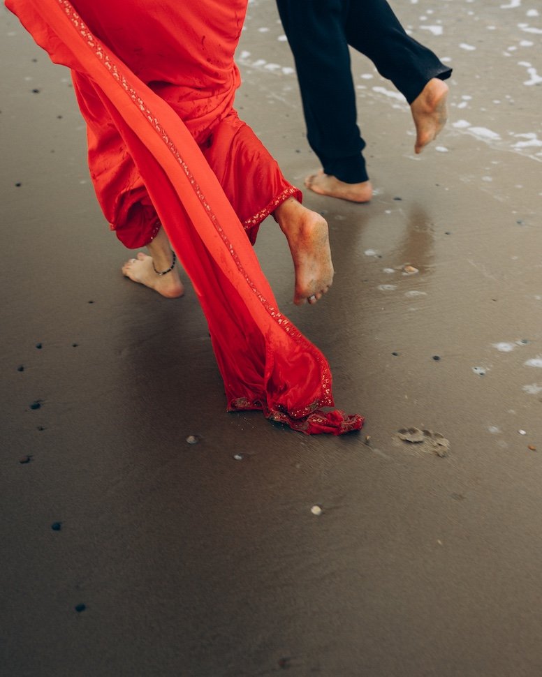 Jay & Bhoomika — evening light Brittas Bay, Brittas Bay, Co. Wicklow