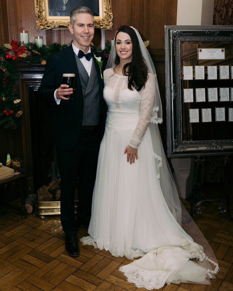 Irish castle wedding — Lough Rynn Castle, Co. Leitrim