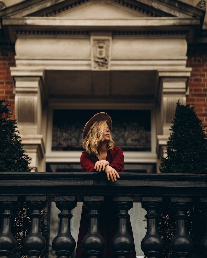 Julia — portrait, Dublin city