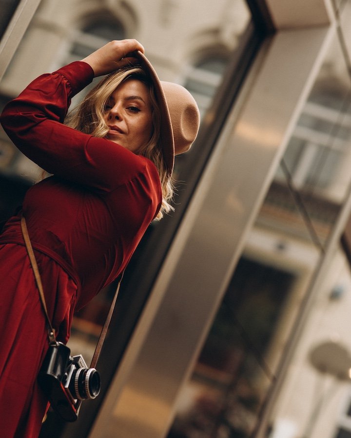 Julia — natural light portrait, Dublin