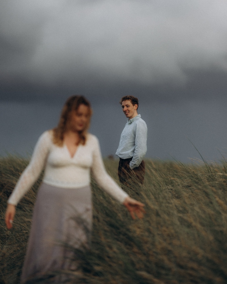 Juliette & Cian — coastal engagement Dublin Bay, Bull Island, Dublin Bay