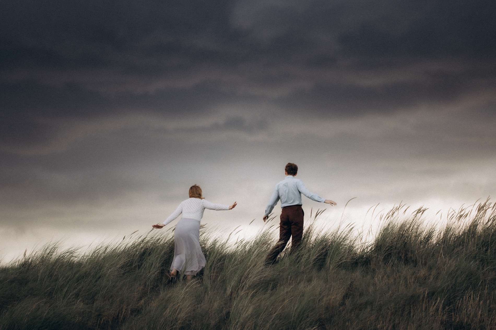 Juliette and Cian at Bull Island, Dublin Bay — love story photography