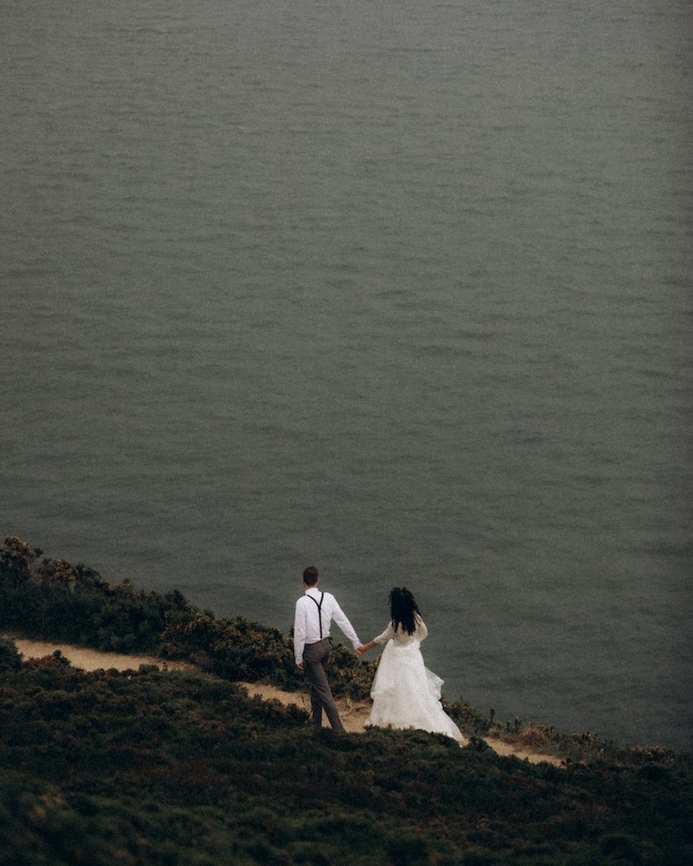 Kenzia & Morgan — North Dublin coastal, Howth Cliff Walk, Dublin