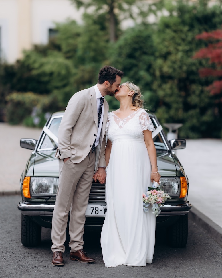 Garden wedding ceremony — Druids Glen Hotel, Newtownmountkennedy, Co. Wicklow