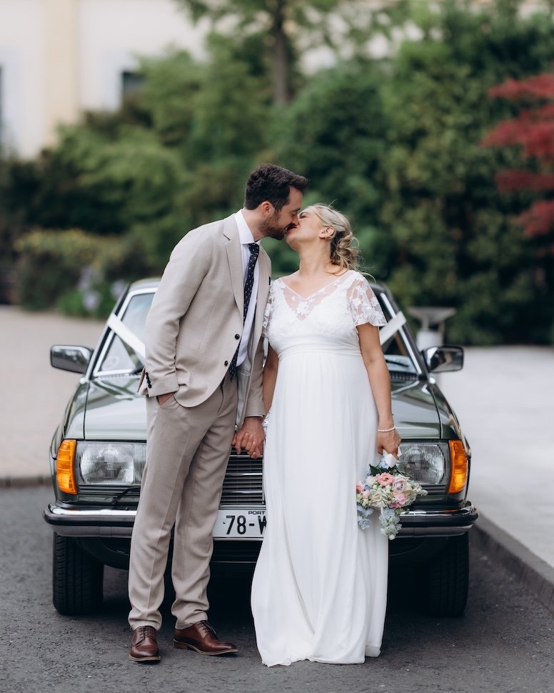 Garden wedding ceremony — Druids Glen Hotel, Newtownmountkennedy, Co. Wicklow