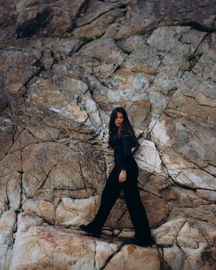 Leticia — portrait at Killiney Beach, Dublin