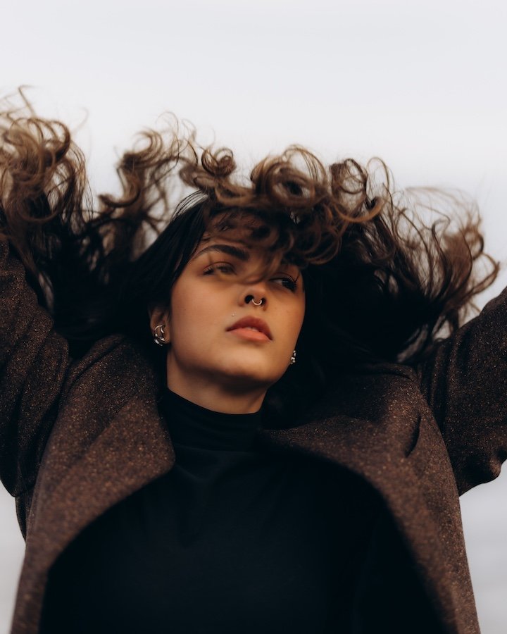 Leticia — portrait, Killiney Beach, Dublin