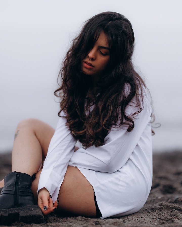Leticia — portrait, Dublin coast