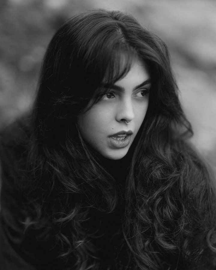 Leticia — portrait session at Killiney Beach, Dublin
