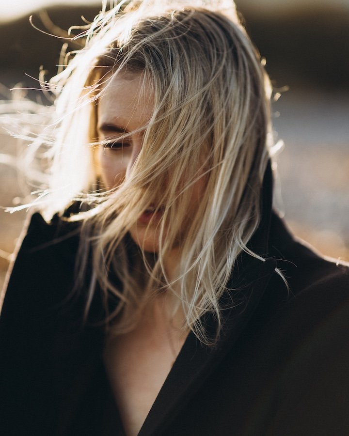 Lubovj — portrait session, Killiney Beach