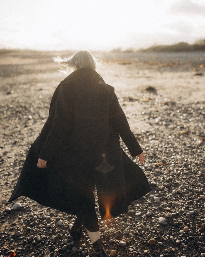 Lubovj — natural light portrait, Killiney