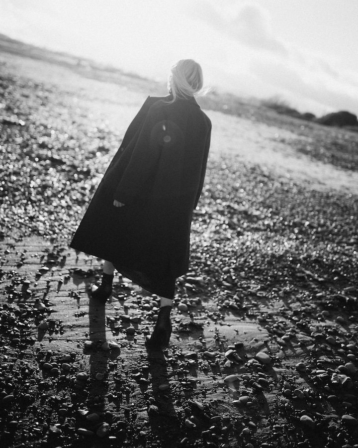 Lubovj — portrait, Killiney Beach, Dublin