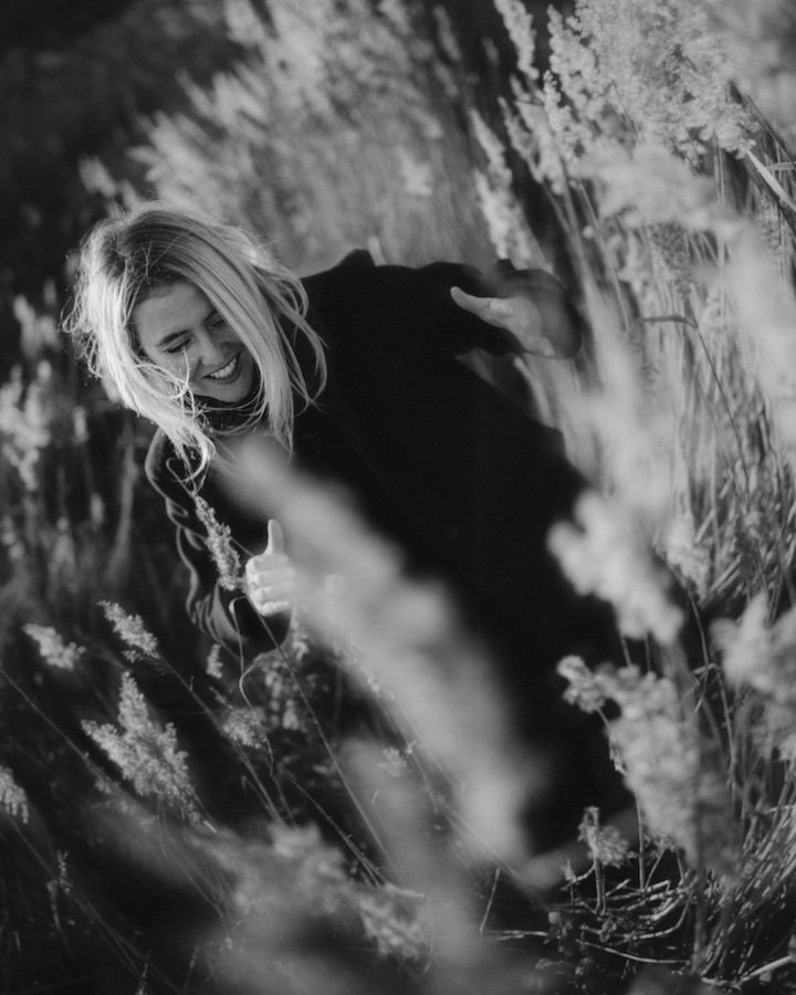 Lubovj — portrait, Killiney Beach, Dublin