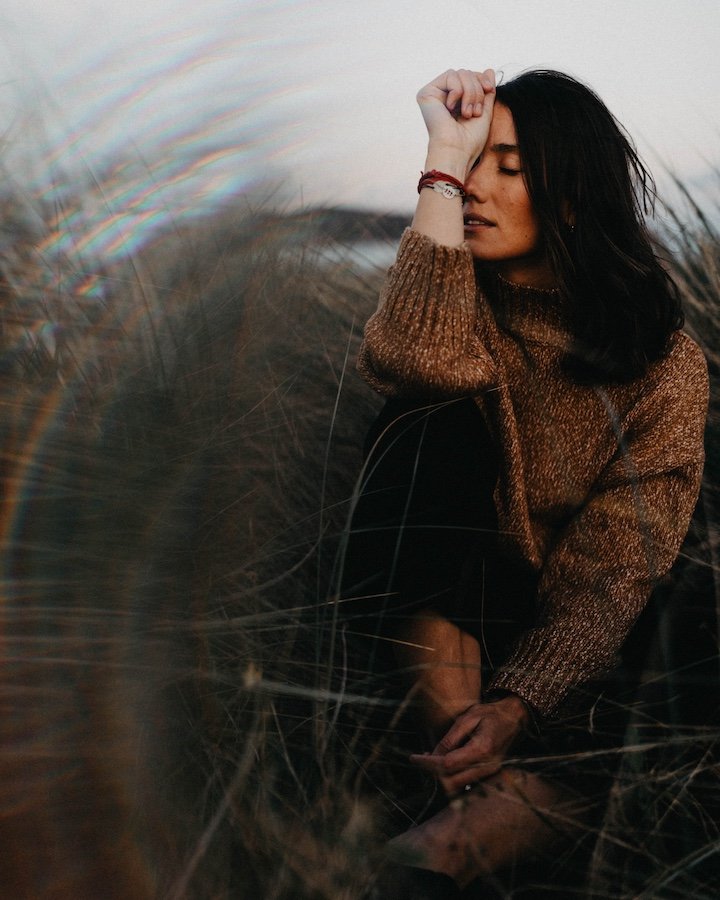 Miki — natural light portrait, Dalkey