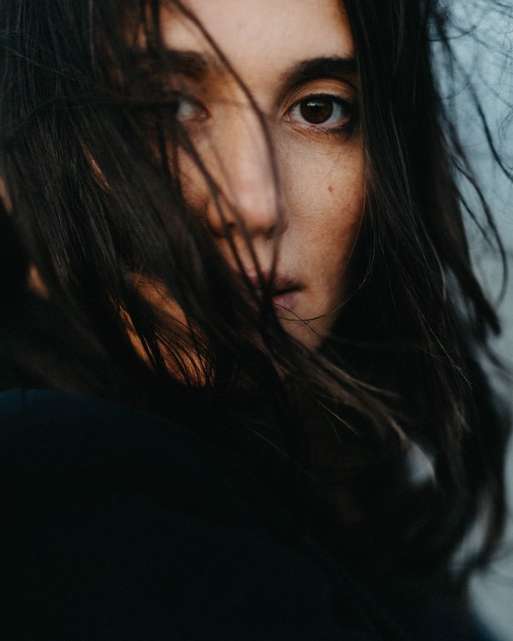 Miki — portrait, Dalkey village